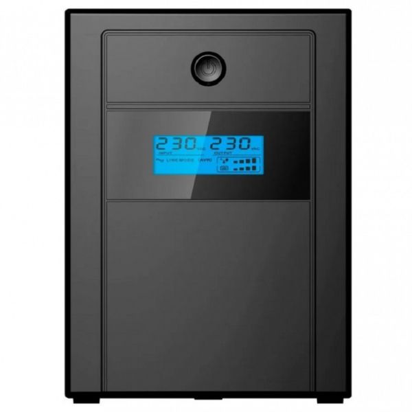 Источник бесперебойного питания Ippon Back Basic 1200 LCD Euro черный, 1200BA